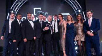 Freelancer Financials collecting award