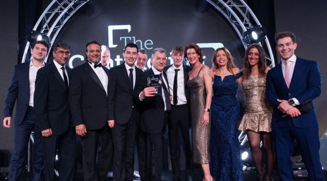 Freelancer Financials collecting award